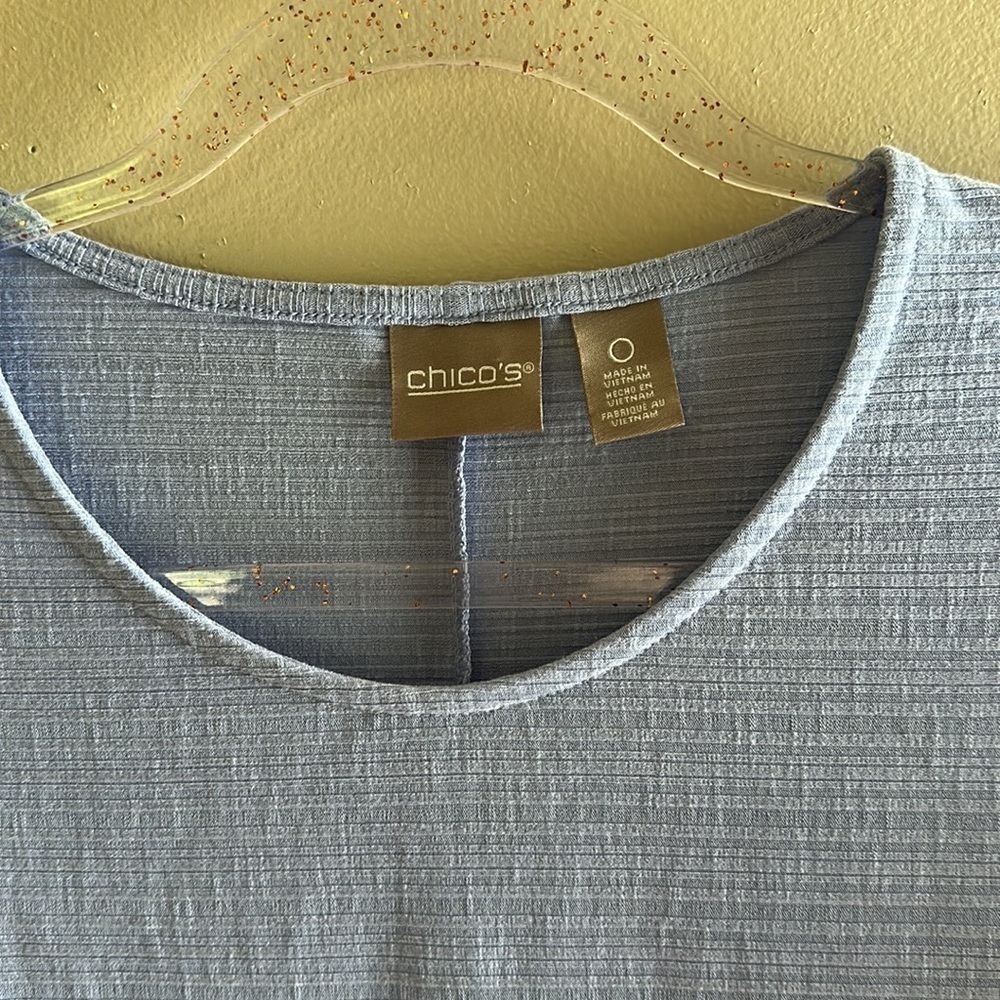 Chicos Light Blue Top | 0 - Picture 2 of 4